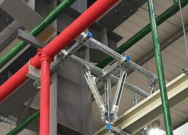 泽州该抗震支架的整体式支吊架结构协调性好